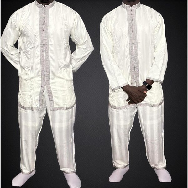 Boubou marocain homme 2 pièces