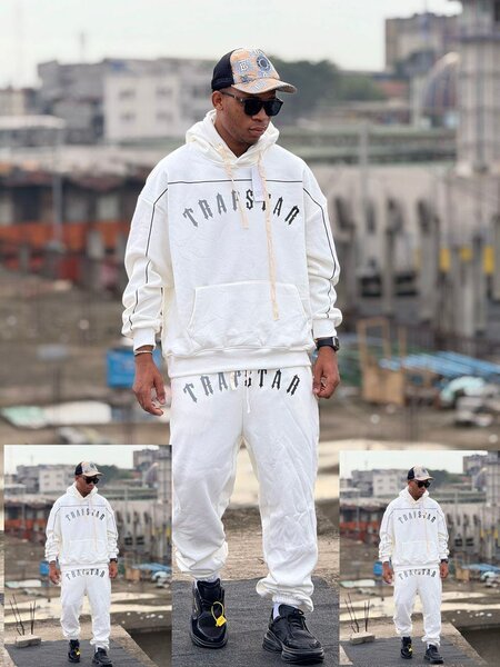 Ensemble complet pulls blanc