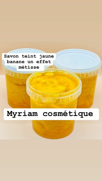Savon Jaune Effet Métisse