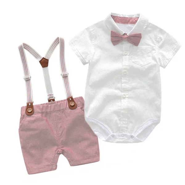 Salopette et chemise
