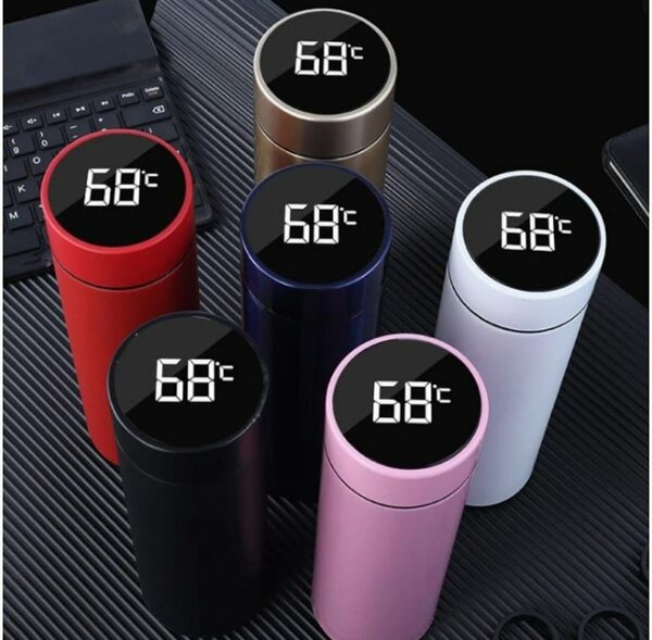 *THERMOS À ECRAN LED*