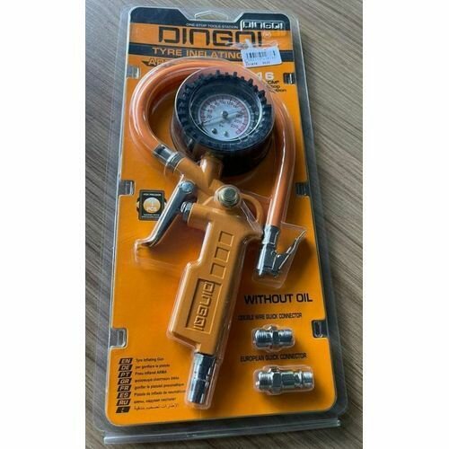 DINGQI Pistolet De Gonflage De Pneu Avec Manomètre Pour