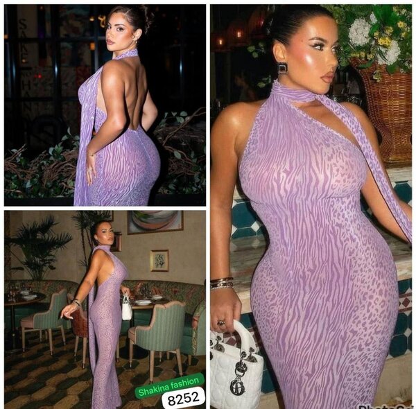 Robe Élégante dos nu