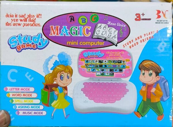 Mini ordinateur éducatif Magic rose
