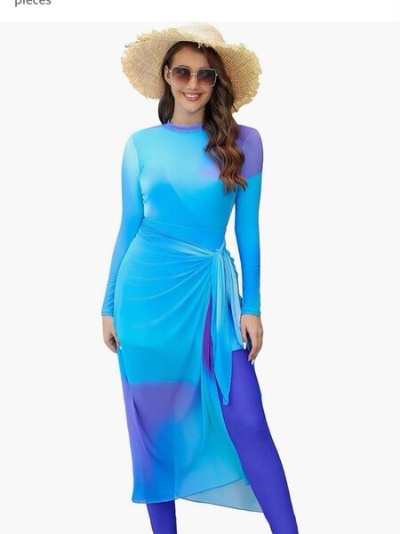 Ensemble de plage élégant et coloré