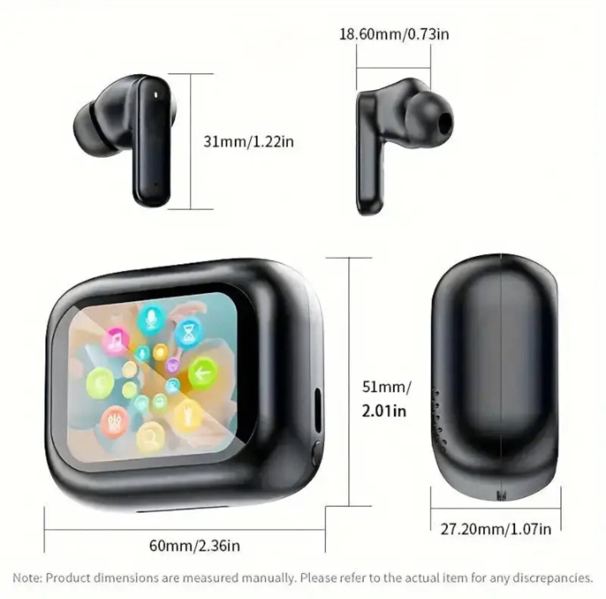 Smart Touchscreen Earbuds