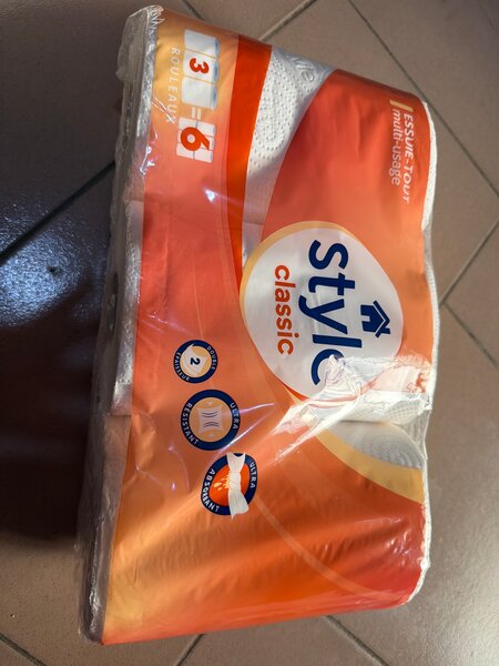 Essuie-tout Style Classic 3 plis