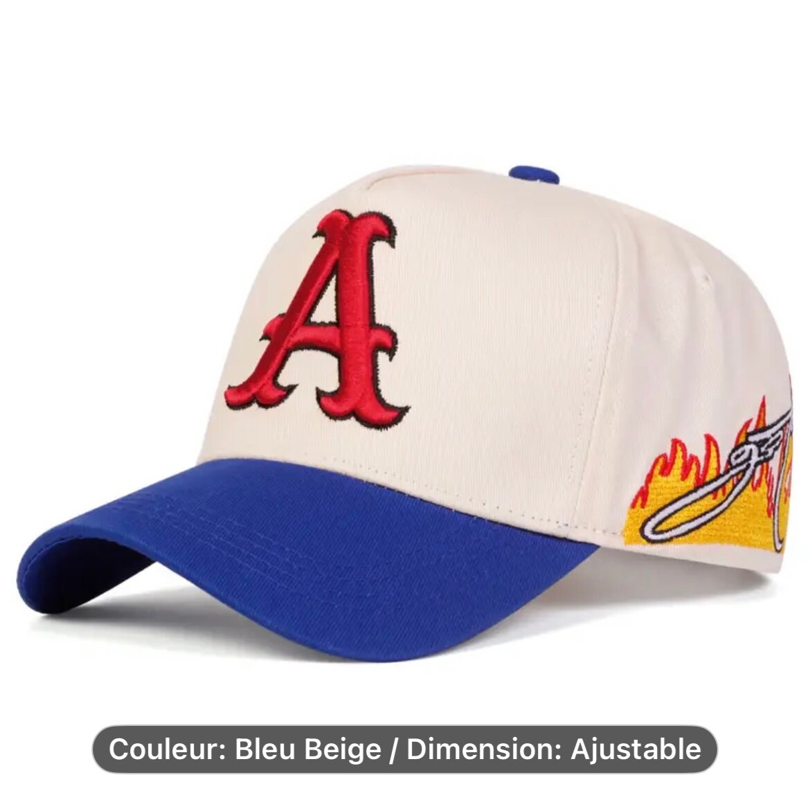 Casquette ajustable stylée