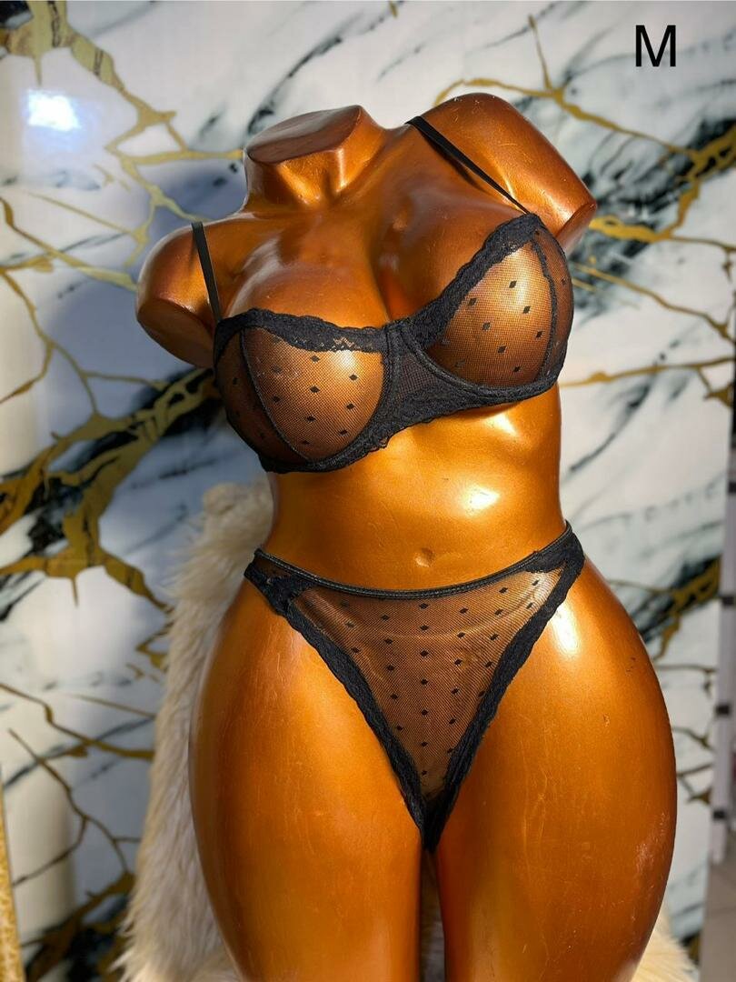 Ensemble lingerie sexy dentelle