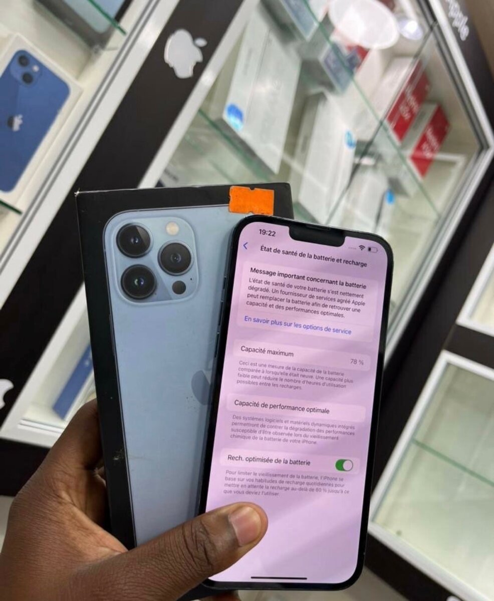 iPhone 13 Pro Max 256Go Gris Sidéral