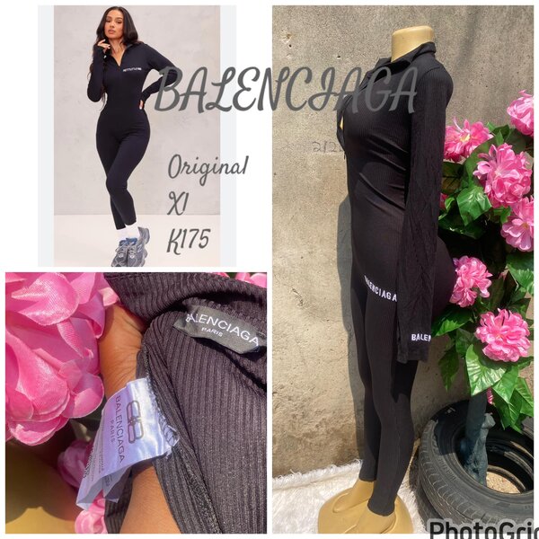 Stylish women's tight jumpsuit Balenciaga