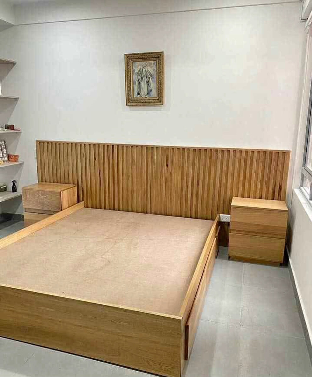 Lit superposé en bois élégant