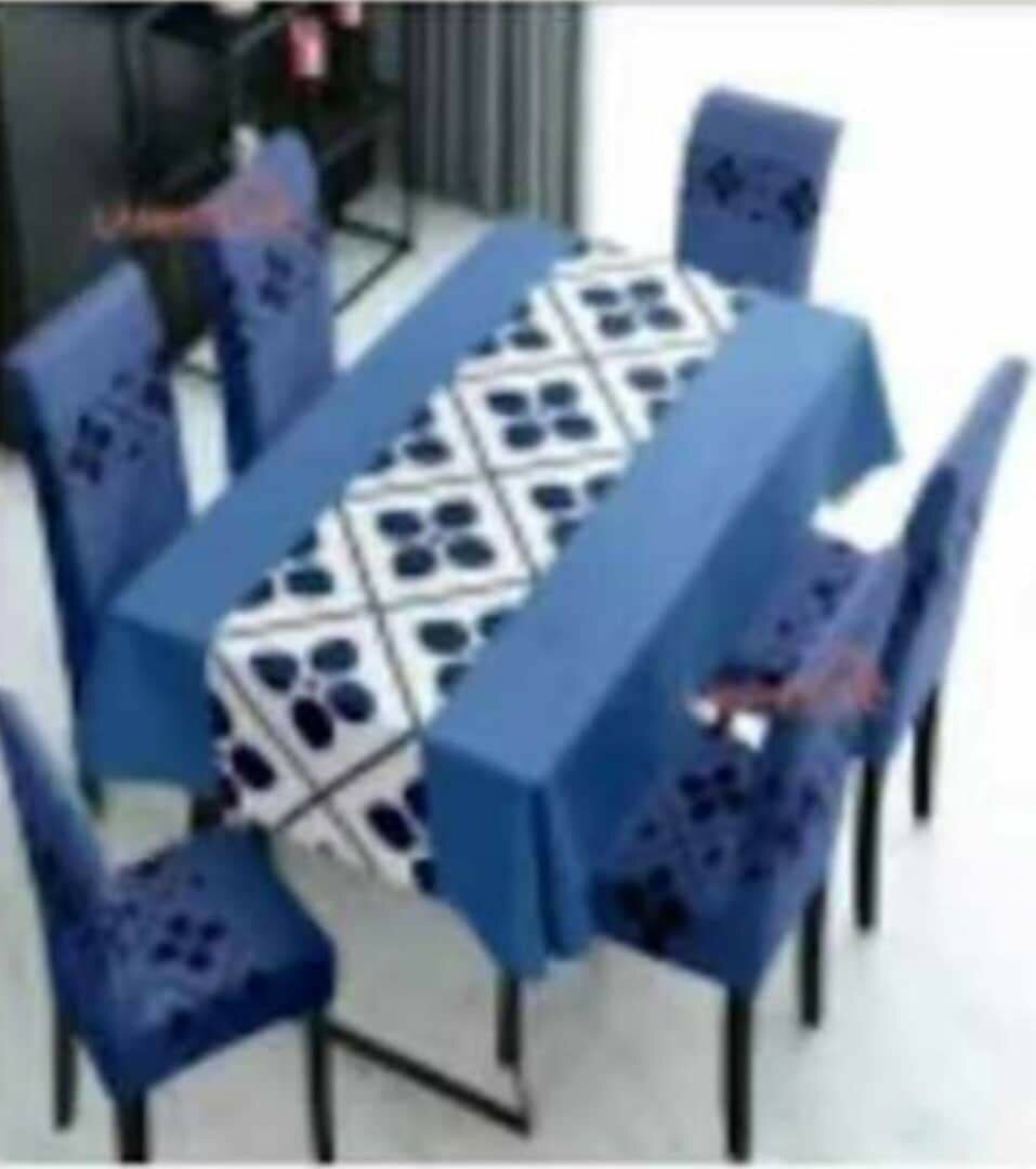 Ensemble de nappes colorées