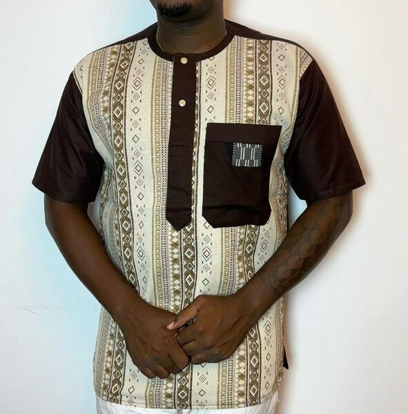 Chemise Africaine Élégante