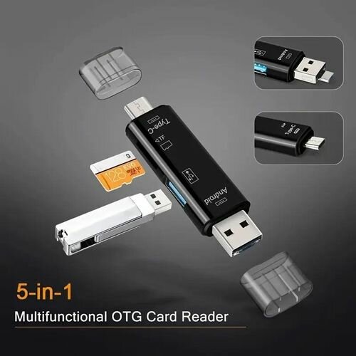 Lecteur de Carte 5-en-1 USB