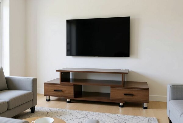 Meuble TV moderne bois