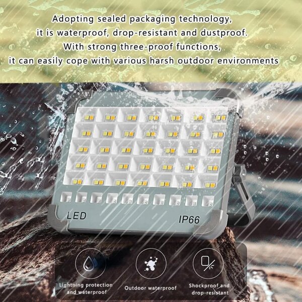 Projecteur LED Solaire Extérieur