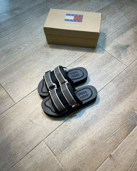 Sandales sport noires unisexes