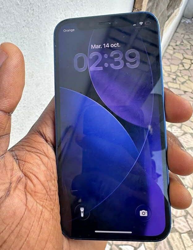 iPhone 12 bleu 64GB