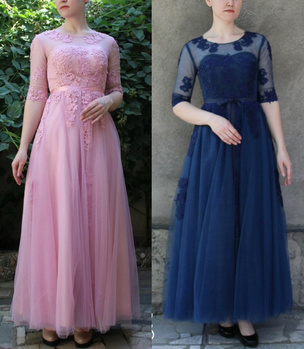 Вечерние платья в пол