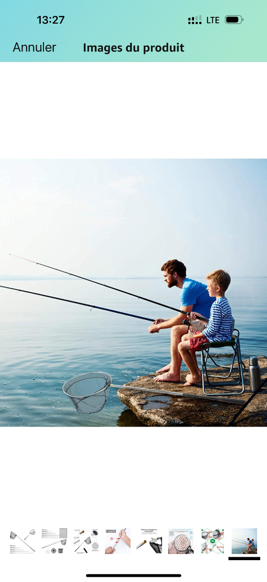 Épuisette polyvalente robuste