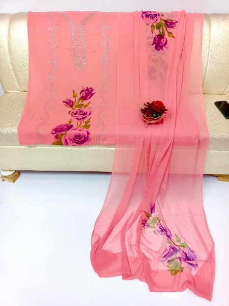 Chiffon suit