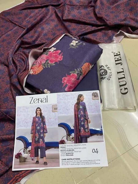 *ZENAL BY GUL-JEE* Raplica  *_Prints DIGITAL LAWN 2025
