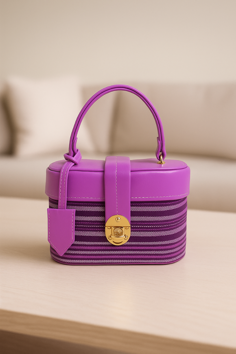 Sac à main box élégant