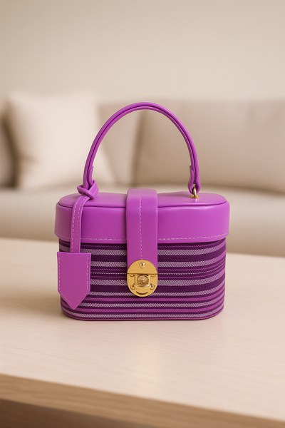 Sac à main box élégant