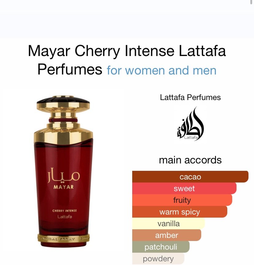 Original Mayar Cherry Intense by Lattafa Perfumes