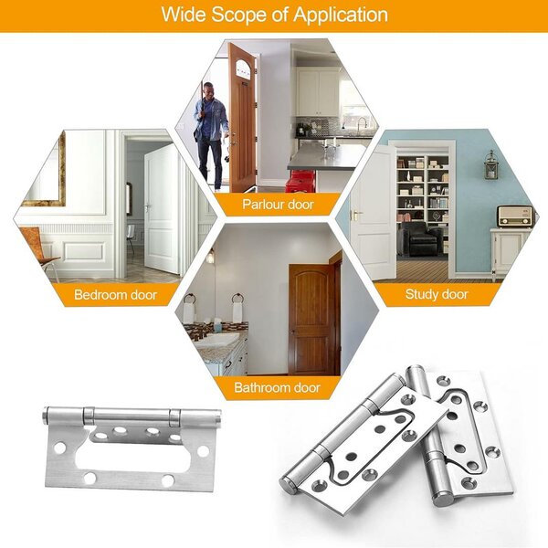 Charnière de porte robuste