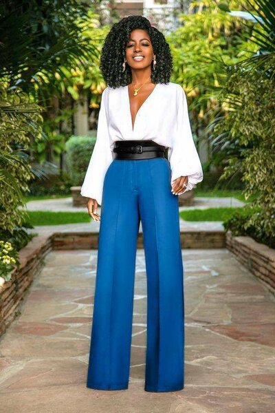 3pc set. Top, belt & pants