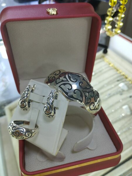 Комплекты серебро