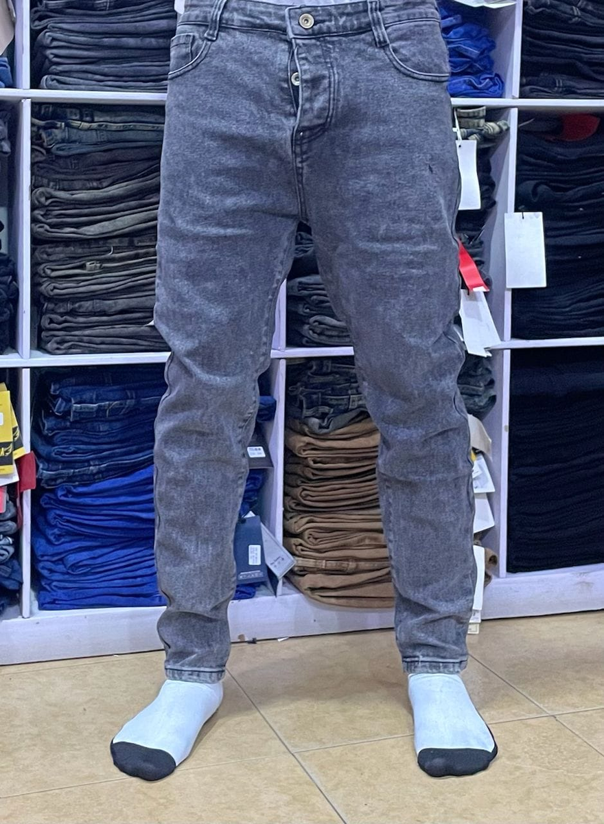 grey jeans