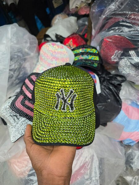 Casquette Strass Brillante