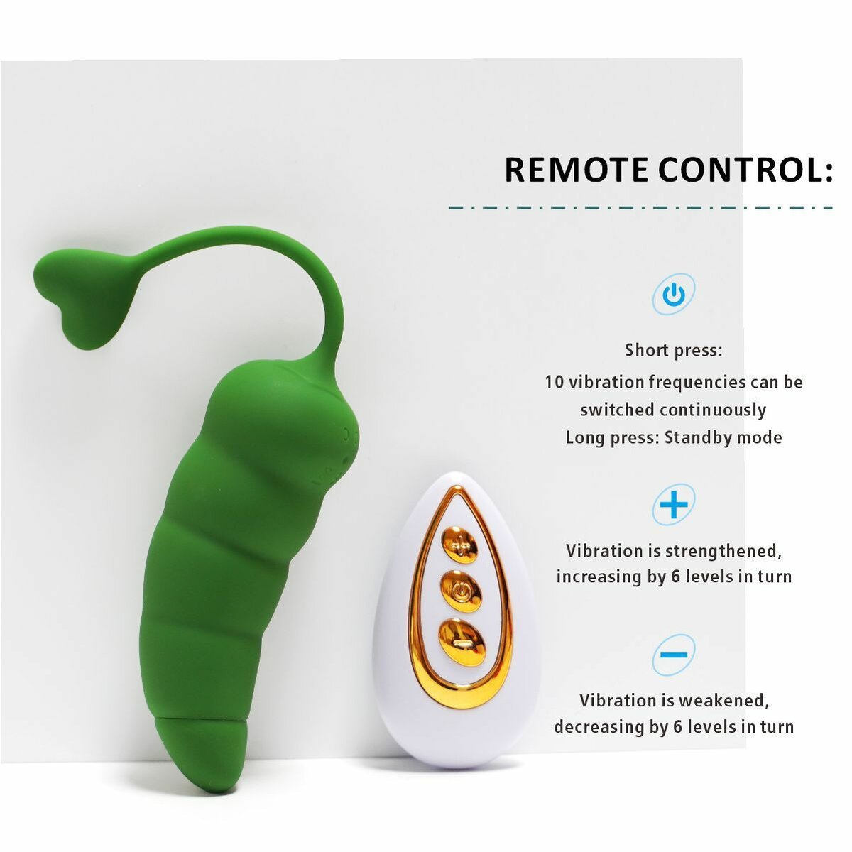 ️Œuf vibrant télécommandé