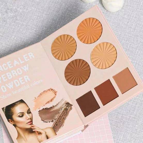 Eye shadow pellet book