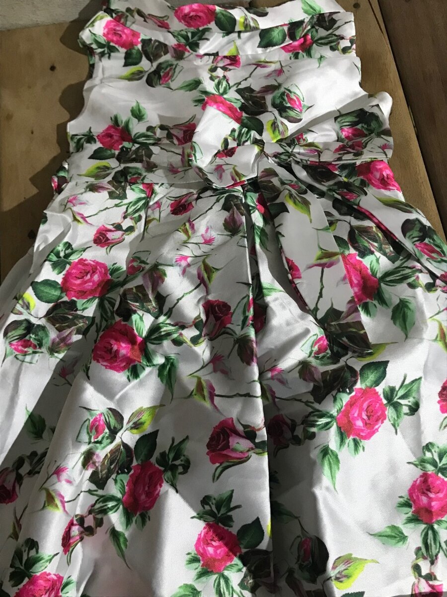 Robe Fille Fleurie Élégante