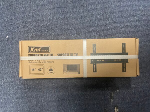 Support mural TV 15"-42" robuste