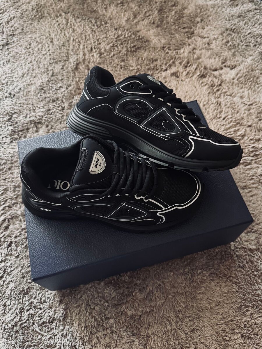 Sneakers noirs Dior