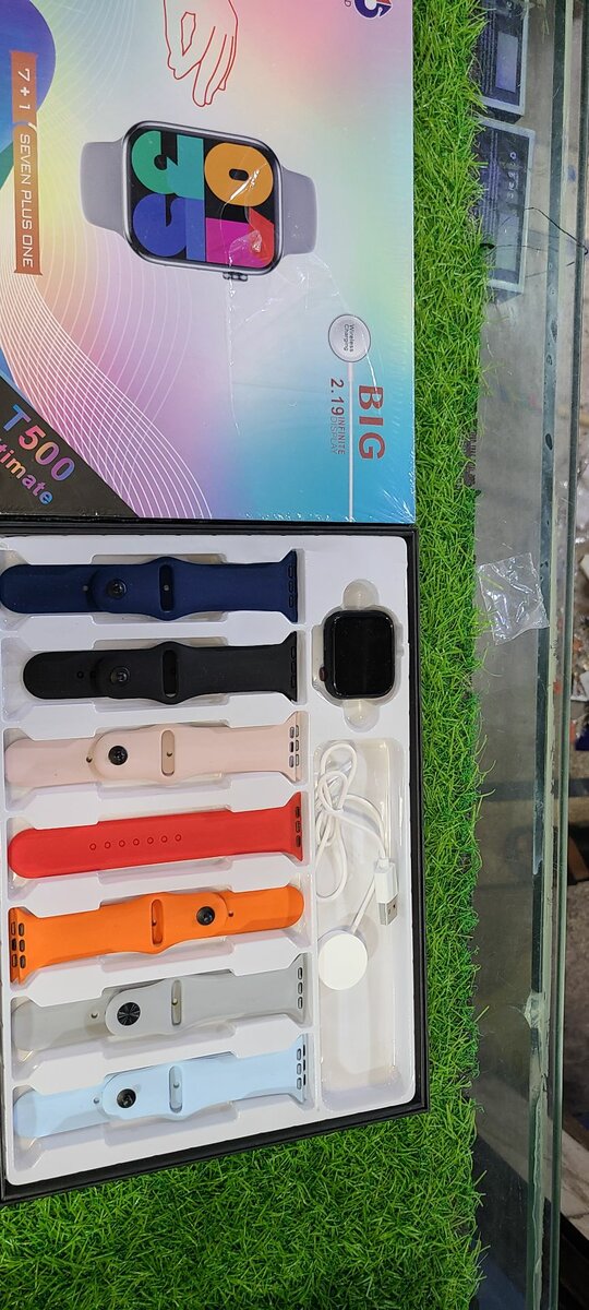 Smart watch T500 ultimate 7 straps