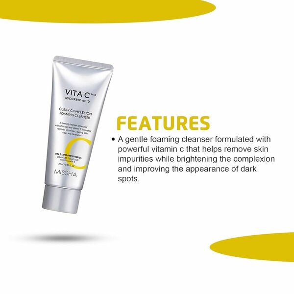 Missha Vita C Foaming Cleanser