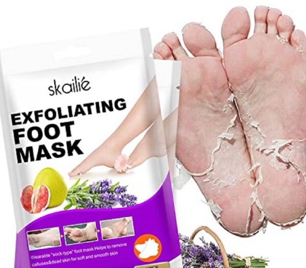 Exfoliating footmask