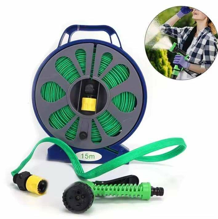 Tuyau d'arrosage extensible 15m