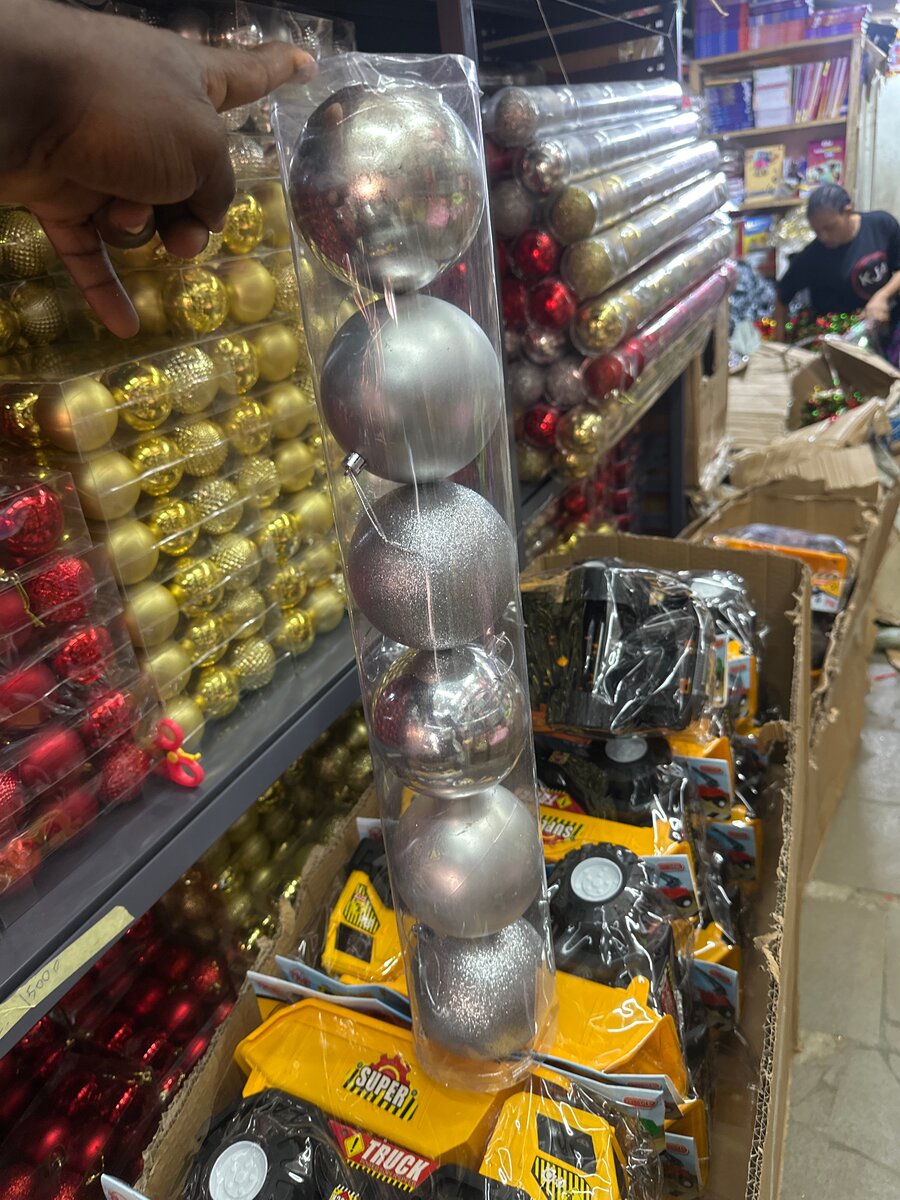 Boules de Noël colorées