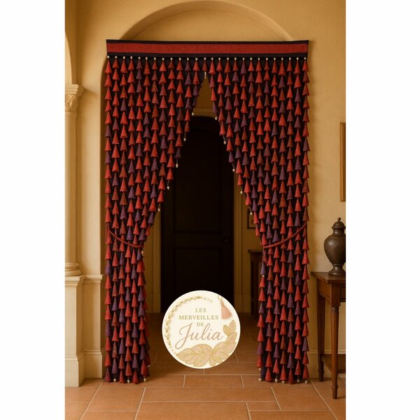 Rideau de porte décoratif