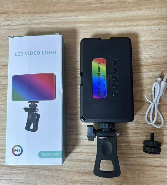 Lampe LED Vidéo RGB