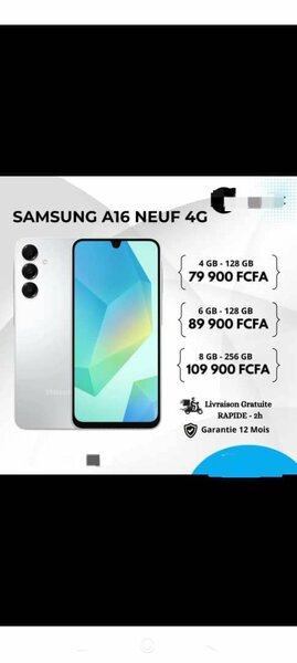 iPhone 16 Neuf 128GB