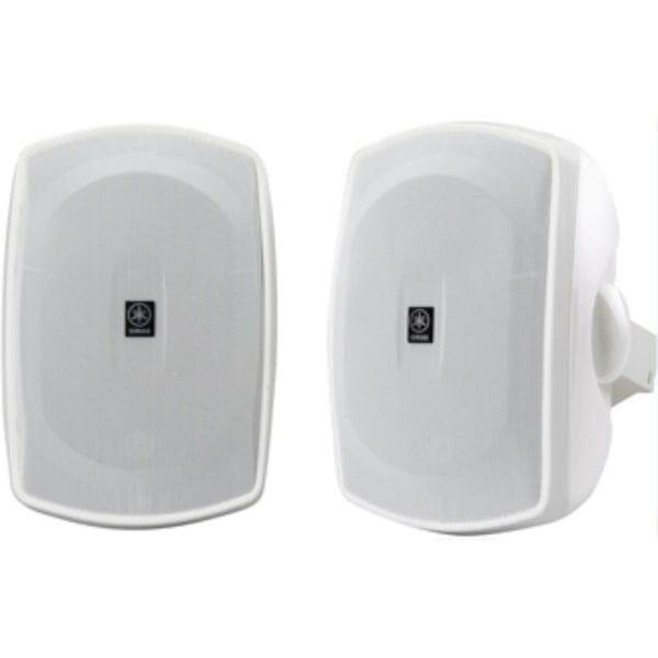 Haut-parleurs extérieurs blancs