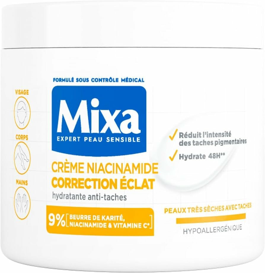 Crème Éclat Mixa Peau Sensible